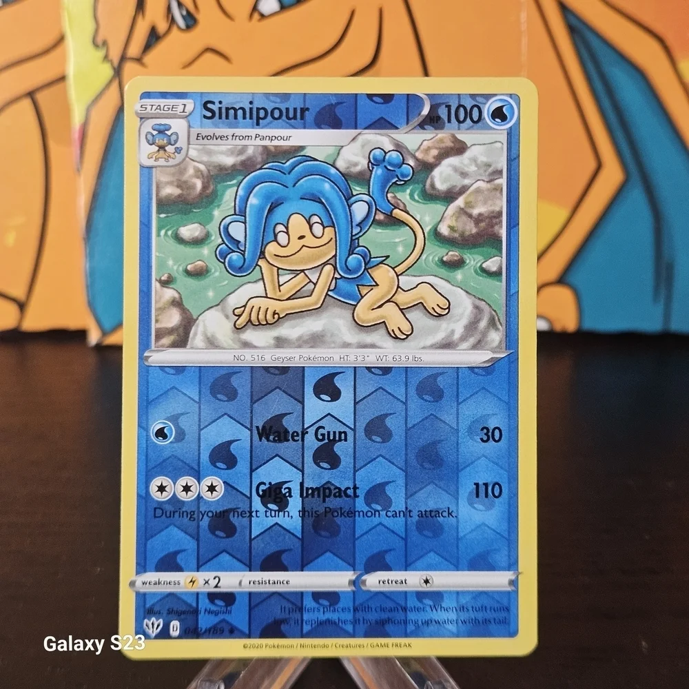 simipour pokemon card Pokemon Card "Simipour" sv11B 106/086 Japanese Ver (AR)